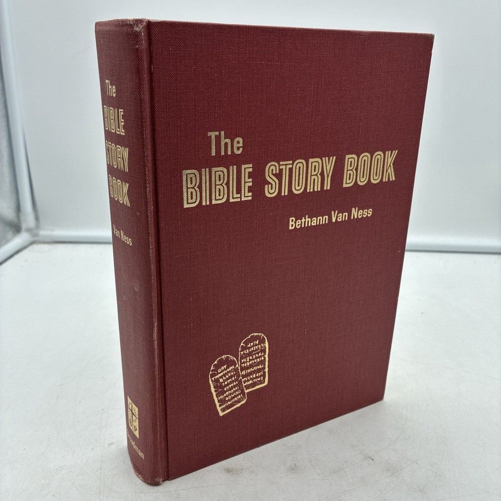 The Bible Story Book 1st Edition Bethann Van Ness 1963 Broadman Press Excellent