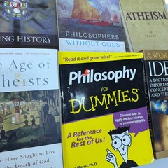 Philosophy and Atheism 6 Book Lot Proving History Age of Atheists Dummies Good