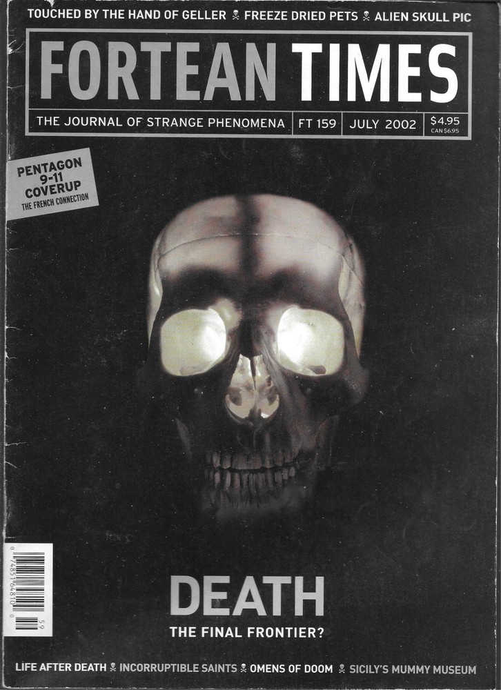 FORTEAN TIMES MAGAZINE #159 JULY 2002 (GD+) LOTS MORE IN MY EBAY STORE!