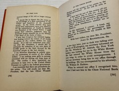 Huey Long – My First Days in The White House – 1st Ed 1935 – Hardcover, No DJ