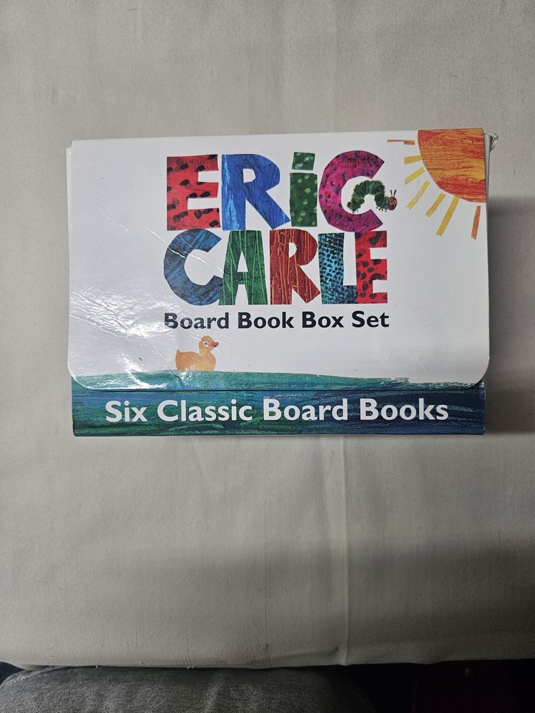 Eric Carle Six Classic Board Books Box Set 2018 HarperFestival Illustrated