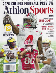 Athlon Sports 2026 College Football Magazine Top 25 Rankings 138 Teams NEW