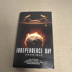 Titan Books Independence Day Crucible Paperback Science Fiction Media Tie-In