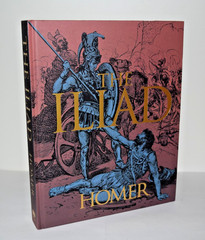 NEW Iliad by Homer Illustrated Collectible Deluxe Hardcover Gift