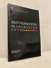 Mathematical Miniatures Savchev And Andreescu