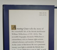 Eric Metaxas **SIGNED** Amazing Grace. 1st Ed. HCDJ. 2007. Harper. 2006 film!