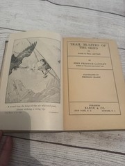 TRAIL BLAZERS OF THE SKIES by John Prentice Langley 1927 The Aviation Series