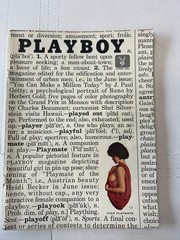 PLAYBOY MAGAZINE JUNE 1961 HEIDI BECKER CENTERFOLD VG
