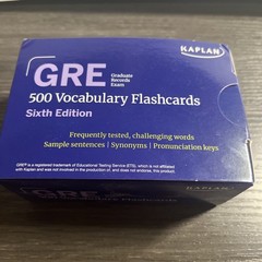 Kaplan Test Prep Ser.: GRE Vocabulary Flashcards, Sixth Edition + Online Mint