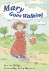 READING 2000 LEVELED READER 1.21A MARY GOES WALKING by Scott Foresman, Acceptabl