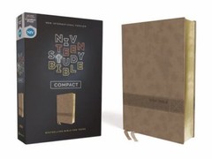 NIV Teen Study Bible, Compact, Leathersoft, Brown, Comfort Print – Zondervan