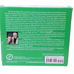 Audio Book 6-CD Box-Set The China Study T. Colin Campbell Read by Rudnicki 2009