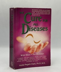 Vintage The Cure For All Diseases With Many Case Histories Clark Purple PB