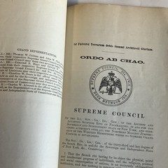chastisement of a bearer of false witness by Albert Pike, 1889 1st stapled wrap