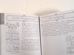 The Illustrated Words of Jesus for Women Daily Devotional Book 366 pages