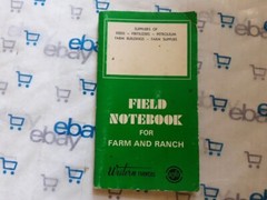 Vintage Field Notebook for Farm and Ranch Western Farmers