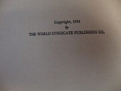 The Modern Webster Dictionary 1935 Bonded Leather Cover