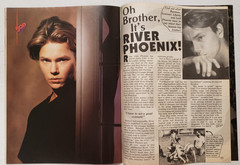 Bop Magazine April 1989 Alyssa Milano~Keanu Reeves~River Phoenix~Johnny Depp~80s