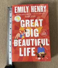 Great Big Beautiful Life by Emily Henry Paperback Book Random House(Large Print)