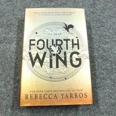 Fourth Wing Hardcover Rebecca Yarros Hardcover Very good
