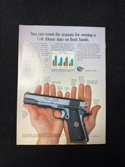 Guns & Ammo Magazine January 1988 .45 ACP .44 Rhino Vintage Firearms Hunting