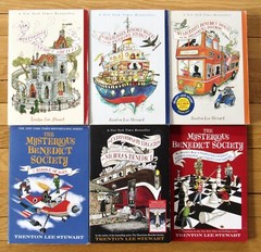 Complete Set 1-6 THE MYSTERIOUS BENEDICT SOCIETY Trenton Lee Stewart PB VGC L5