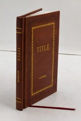 On The Record By Boarini, Anna M. [Premium Leather Bound]
