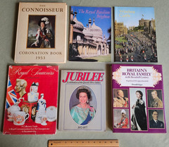 LOT British Royalty Souvenir Books – Connoisseur Coronation 1953 Jubilee Windsor