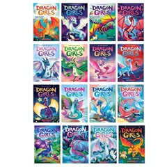 Dragon Girls Series Complete 19 Books Set, Books #1 – #19