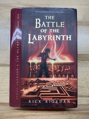 “The Battle Of The Labyrinth” Hardcover Book-Rick Riordan First Edition Signed