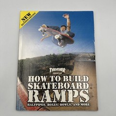 Thrasher How to Build Skateboard Ramps Signed by Tony Hawk