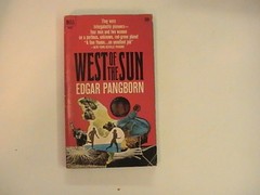 1966 Paperback. Edgar Pangborn: West of the Sun: Dell 9442