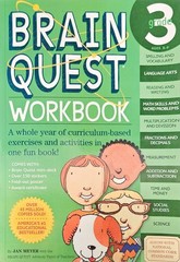 Brain Quest Workbook: 3rd Grade by Janet A. Meyer (2008, Trade Paperback)