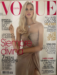 Vogue Espana Spain 2010 January – Aline Weber (UK Seller)