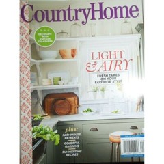 COUNTRY HOME light & airy FARMHOUSE RETREATS decorate vintage treasures GARDENS