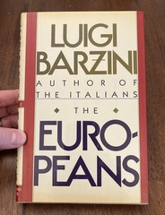 The Europeans, by Luigi Barzini, HCDJ 1983 Edition