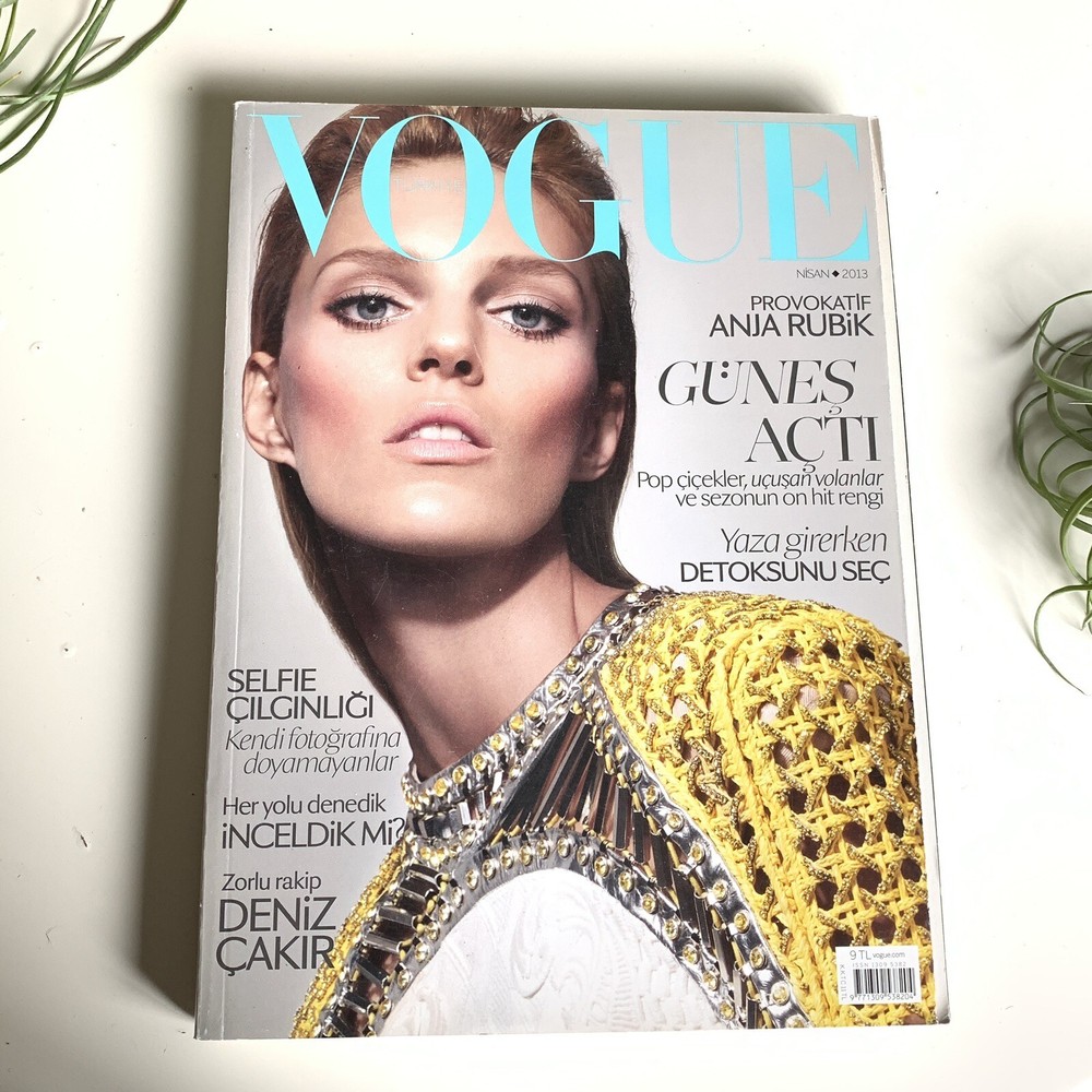 Vogue Turkey April 2013 Gunes Acti – Good Condition #38 TÜRKIYE