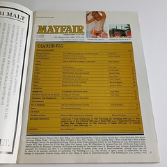 Mayfair Magazine September 1982 Vol 17 No 9 Anne Markham Aslan Hamburg Sin City