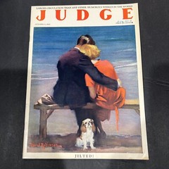 Vintage Judge Magazine October 3, 1925 JILTED! Illustrated by David Robinson