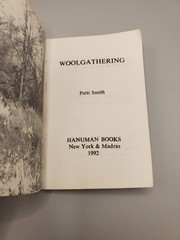 Vintage 1992 Hanuman Books Patti Smith WOOLGATHERING Mini Paperback