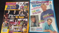 BOP/Teen Beat/BB Magazine Lot Backstreet Boys NSYNC + Pull Out Posters RARE