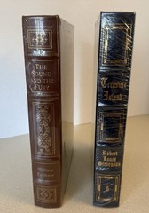 Sealed Easton Press Books The Sound And The Fury/ Treasure Island WF /Stevenson