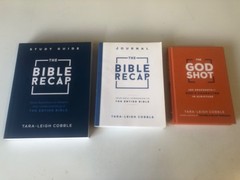 Bible Recap : Tara-Leigh Cobble Study Guide And Bonus Journal Plus Extra- Read