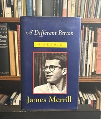 James Merrill / A Different Person / 1st Ed. / HCDJ / Knopf, 1993