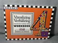 Nanci Bell Grade 4 Visializing & Verbalizing workbooks set of 3 New School Teach