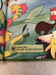 Walt Disney’s Wonderful World Reading The Little Mermaid 1993 1st Ed Book Club