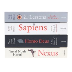 Yuval Noah Harari 4 Books Set Collection – Non-Fiction – Paperback