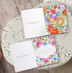 Beautiful Adult Coloring Book Set of 2 for Relaxation – Gratitude