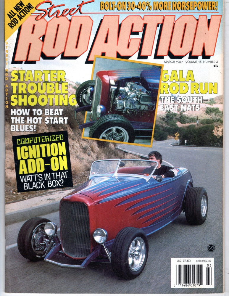 Street Rod Action Magazine ~ March 1989