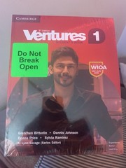 Ventures Level 1 Value Pack – Paperback By Bitterlin, Gretchen – SEALED